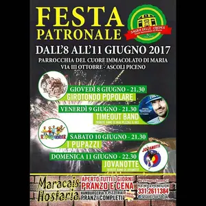 Festa Patronale, Parrocchia Cuore Immacolato di Maria